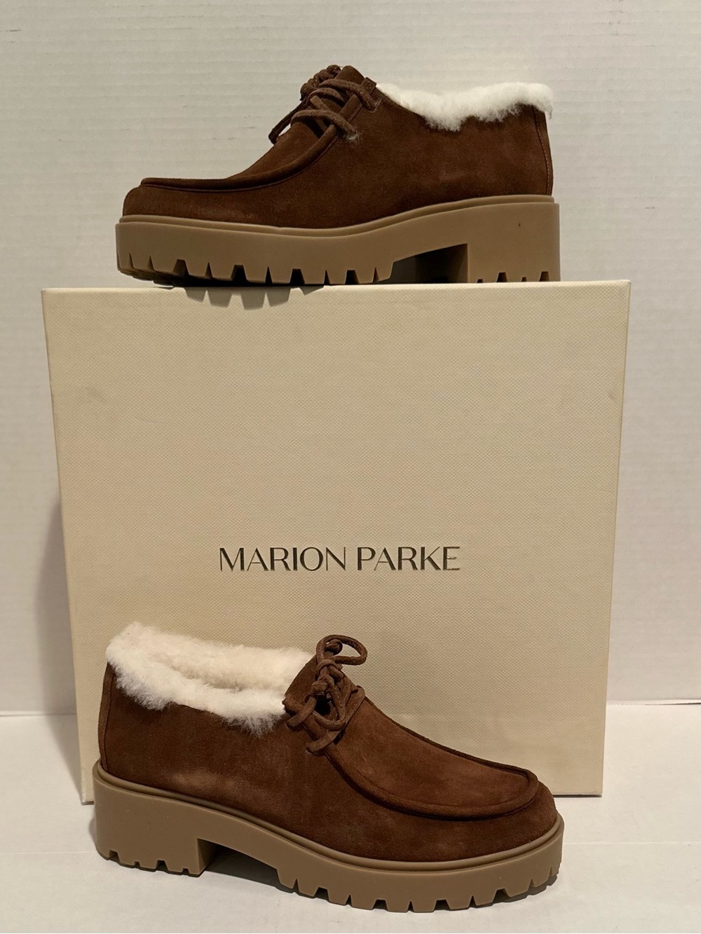 Marion Parke NWT Sawyer Loafer in Mocha US Size 9.5